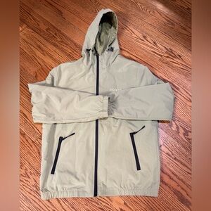 Men's Beige Jacket with Hood